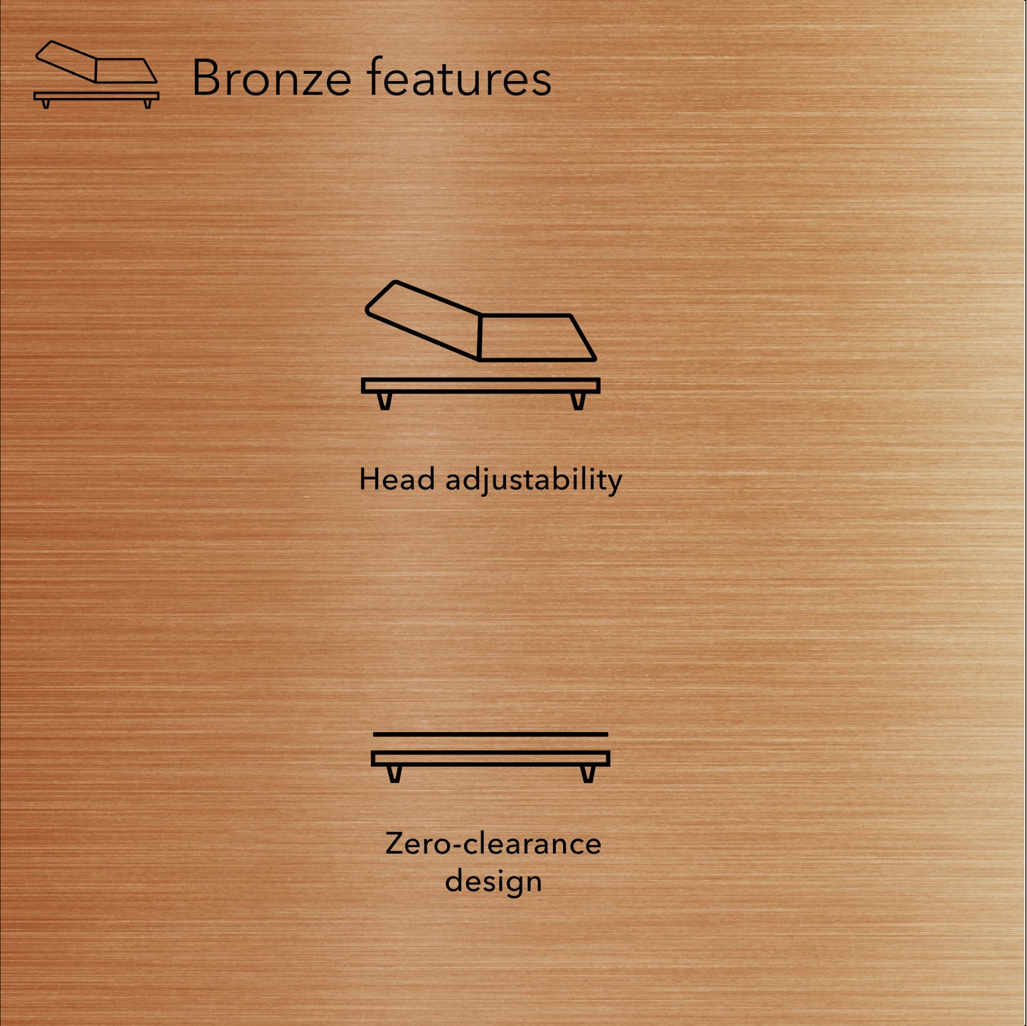 Bronze Serta baselogic™ Adjustable Base