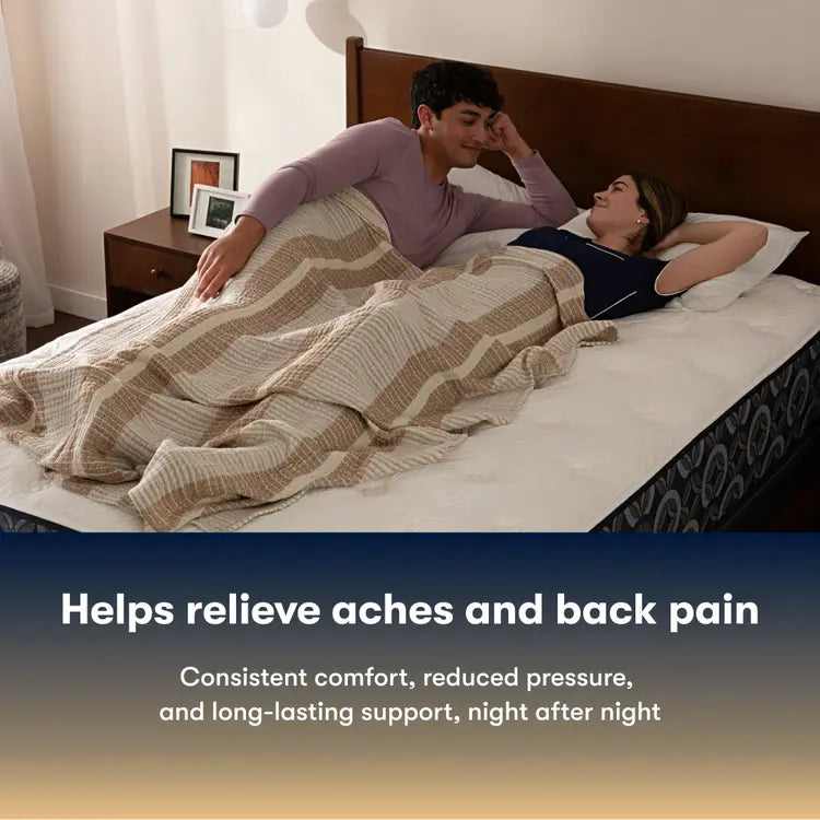 Cascade Ridge Plush - bedroom lifestyle and pressure-relief image