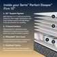 Cascade Canyon Firm - exploded comfort-layer construction diagram
