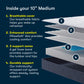 Serta Perfect Day 10-inch Medium mattress cutaway