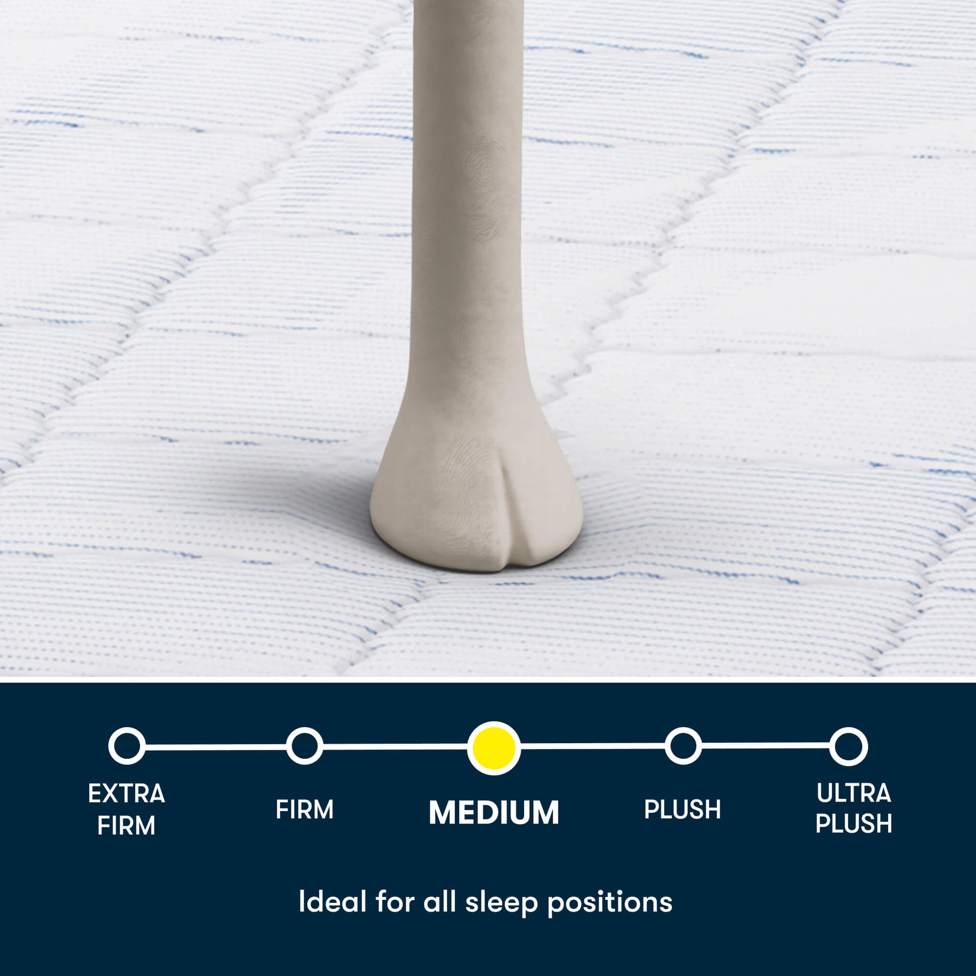 Serta Perfect Day 10-inch Medium comfort profile