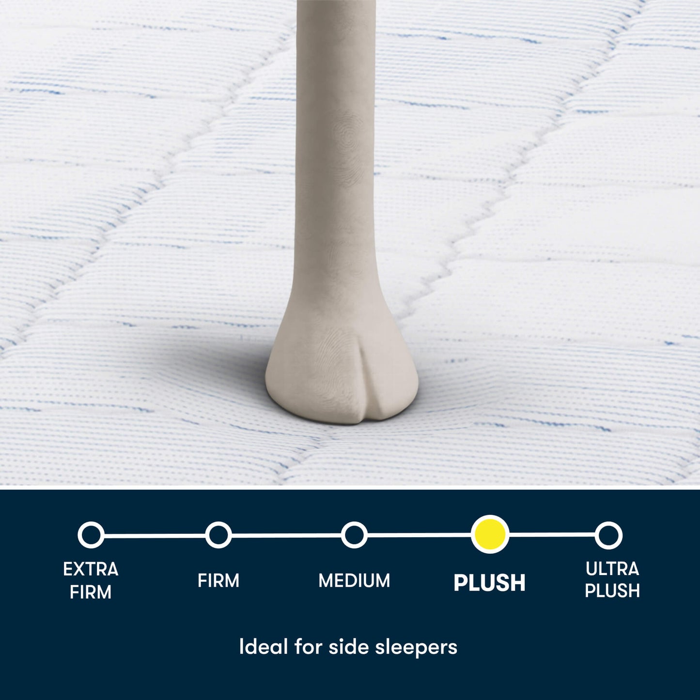Serta Perfect Day 10-inch Pillow Top comfort profile