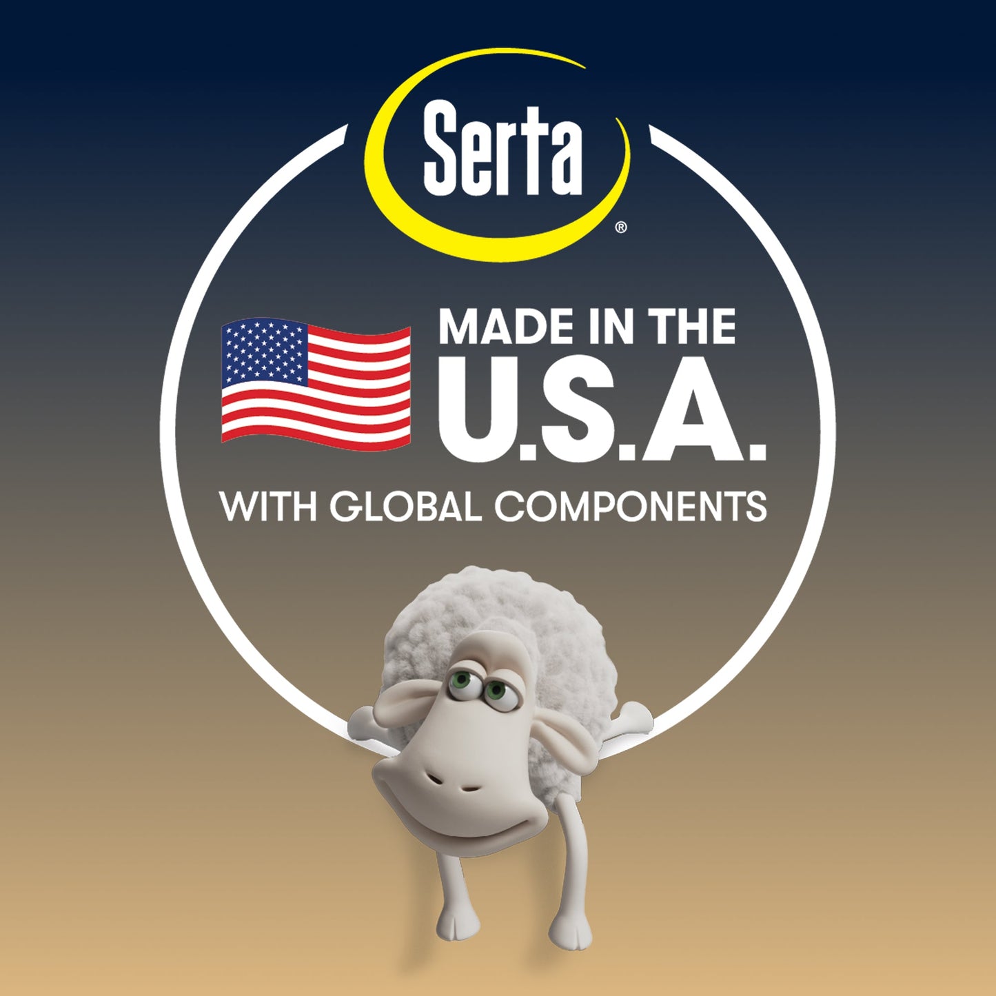 Cascade Range Medium - Made in USA with global components graphic