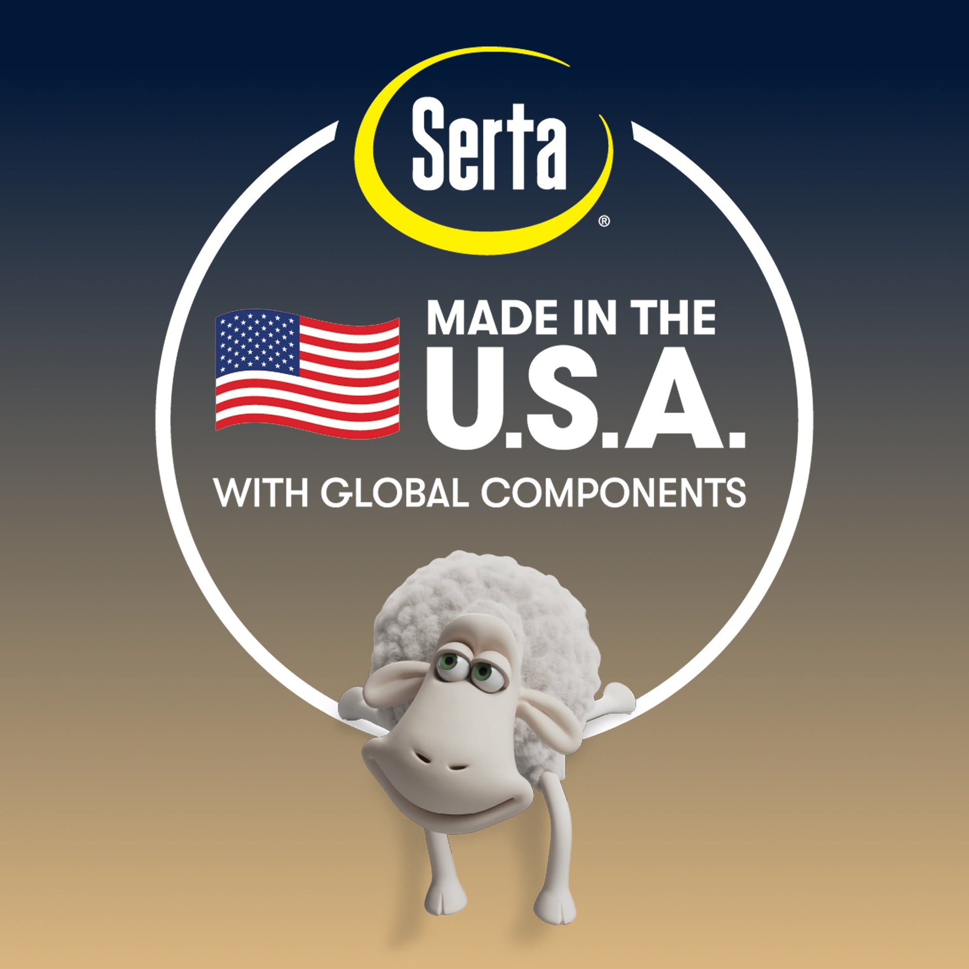 Cascade Range Medium - Made in USA with global components graphic