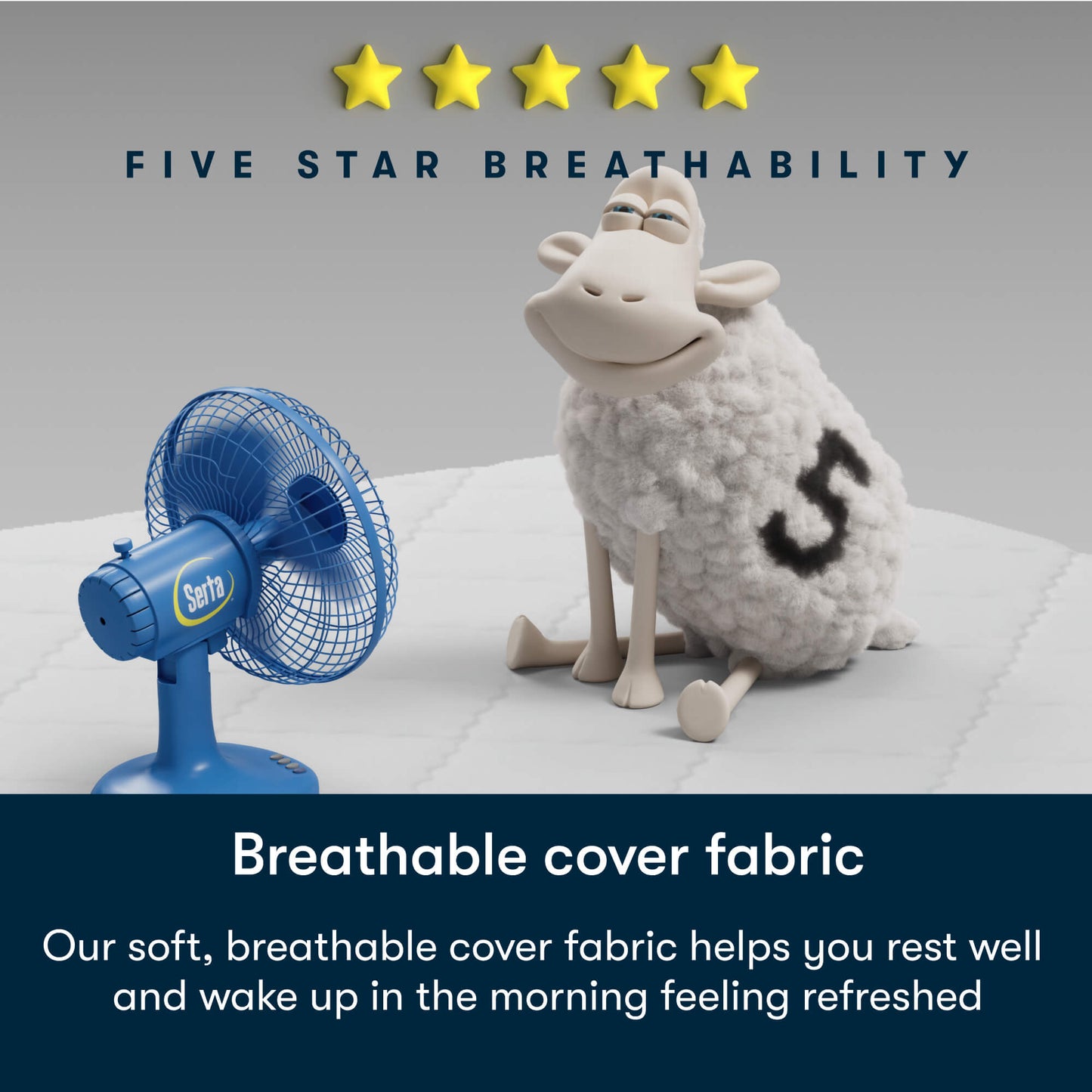 Serta Perfect Day 8-inch Medium breathability feature