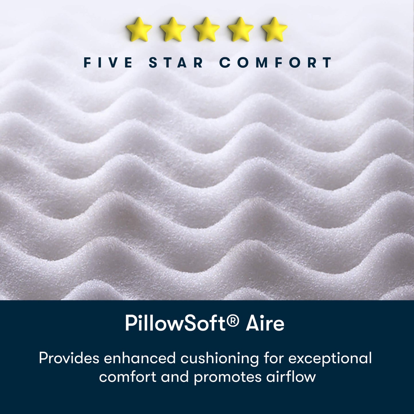 Serta Perfect Day 10-inch Pillow Top PillowSoft Aire feature