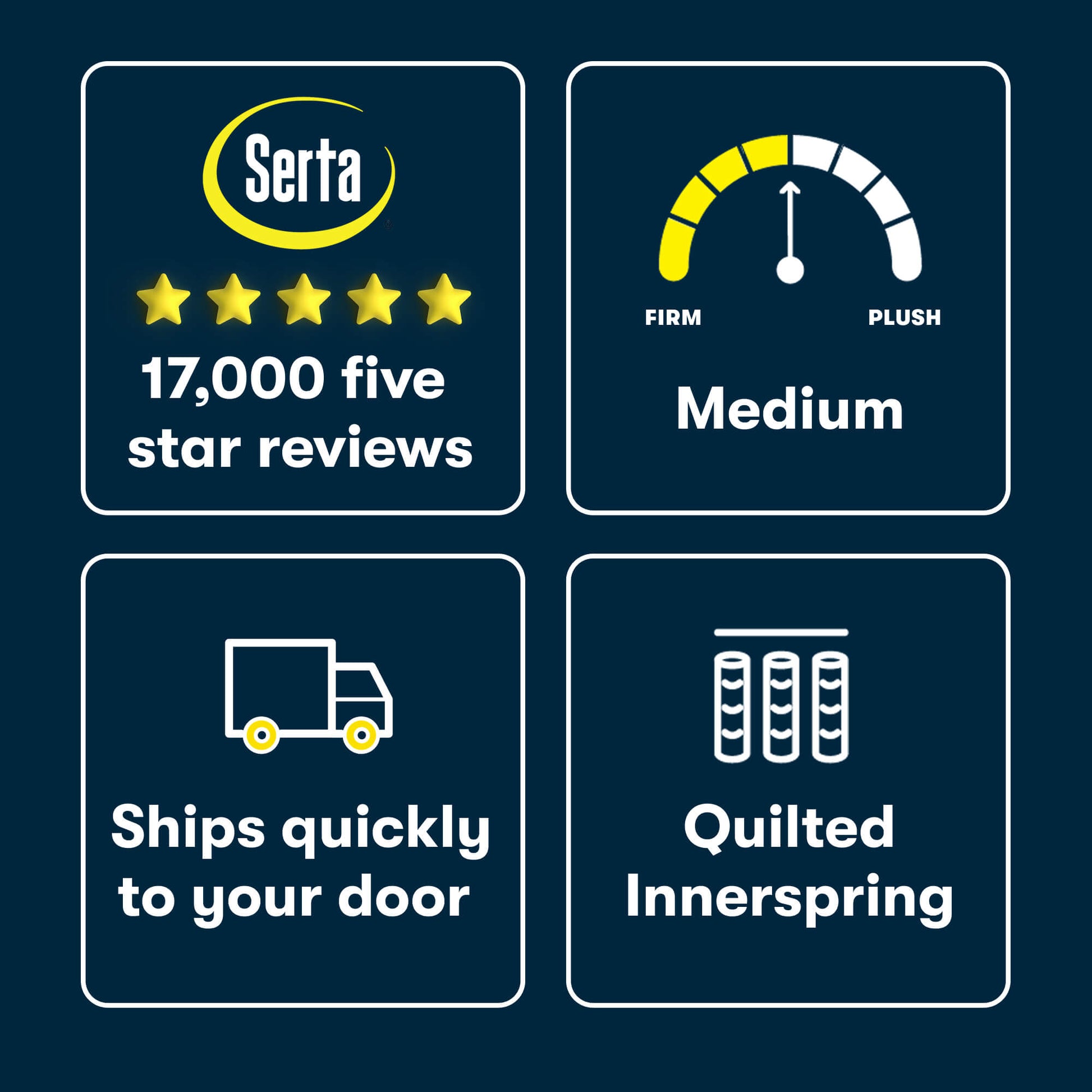Serta Perfect Day 8-inch Medium mattress in a box