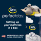 Serta Perfect Day 8-inch Medium mattress unboxing