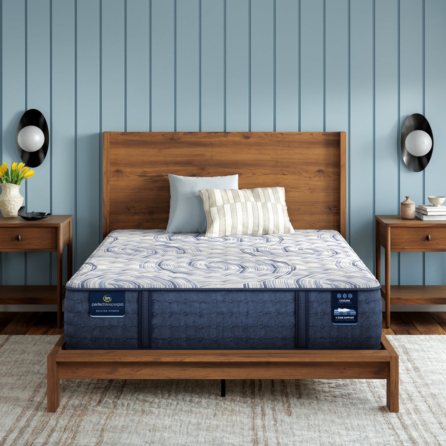 Hampton Perfect Sleeper Pro mattress bedroom image