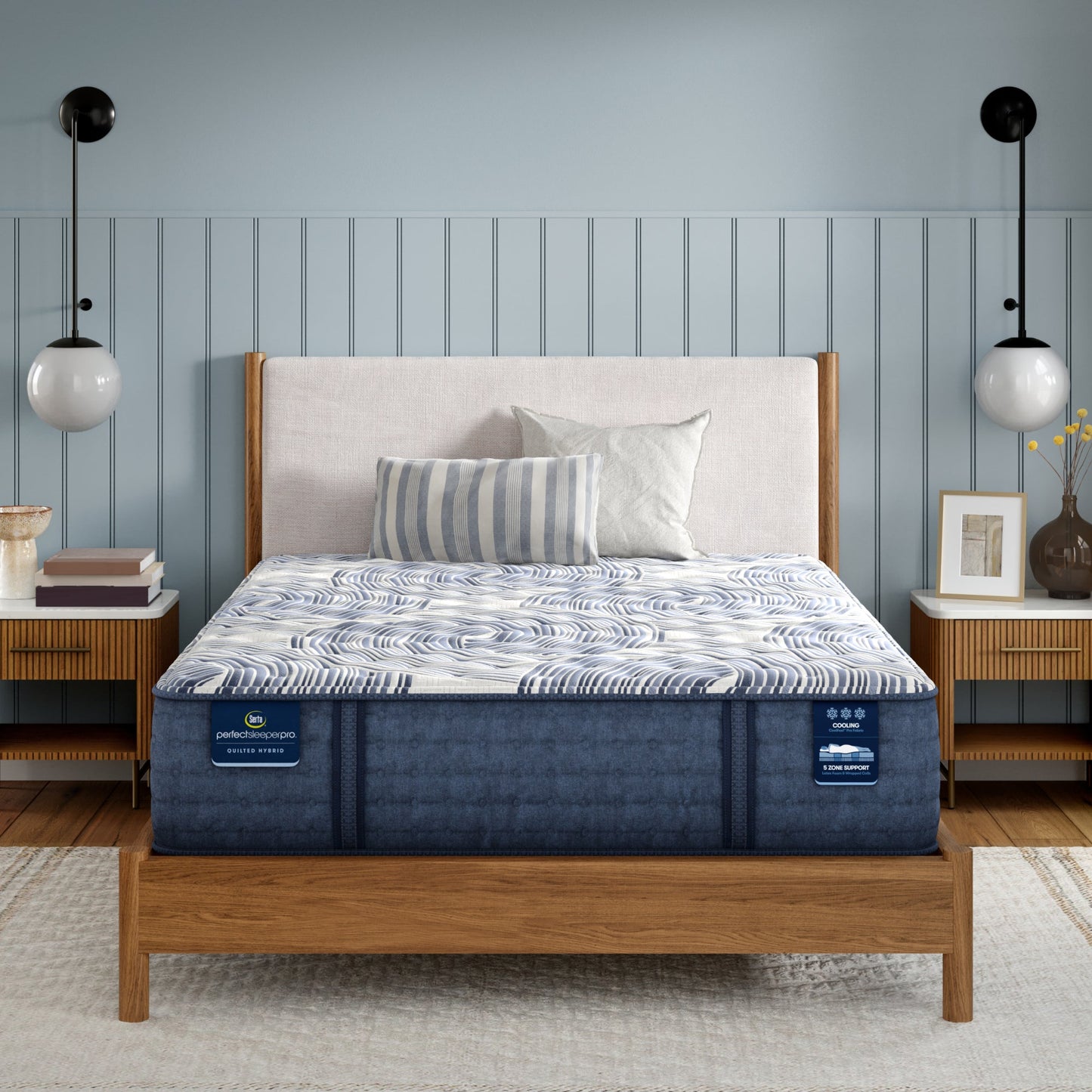 Geneva Perfect Sleeper Pro mattress bedroom image