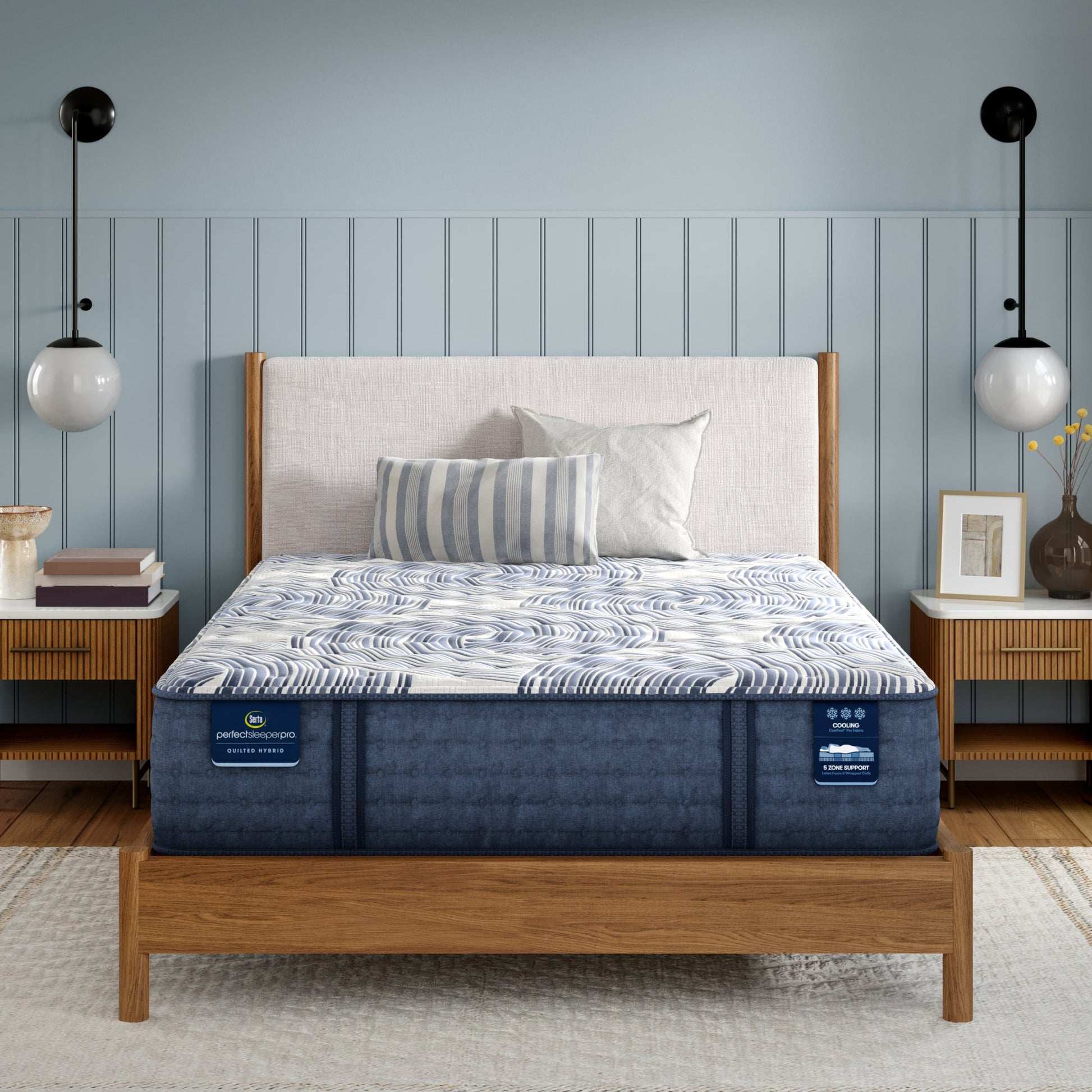 Geneva Perfect Sleeper Pro mattress bedroom image