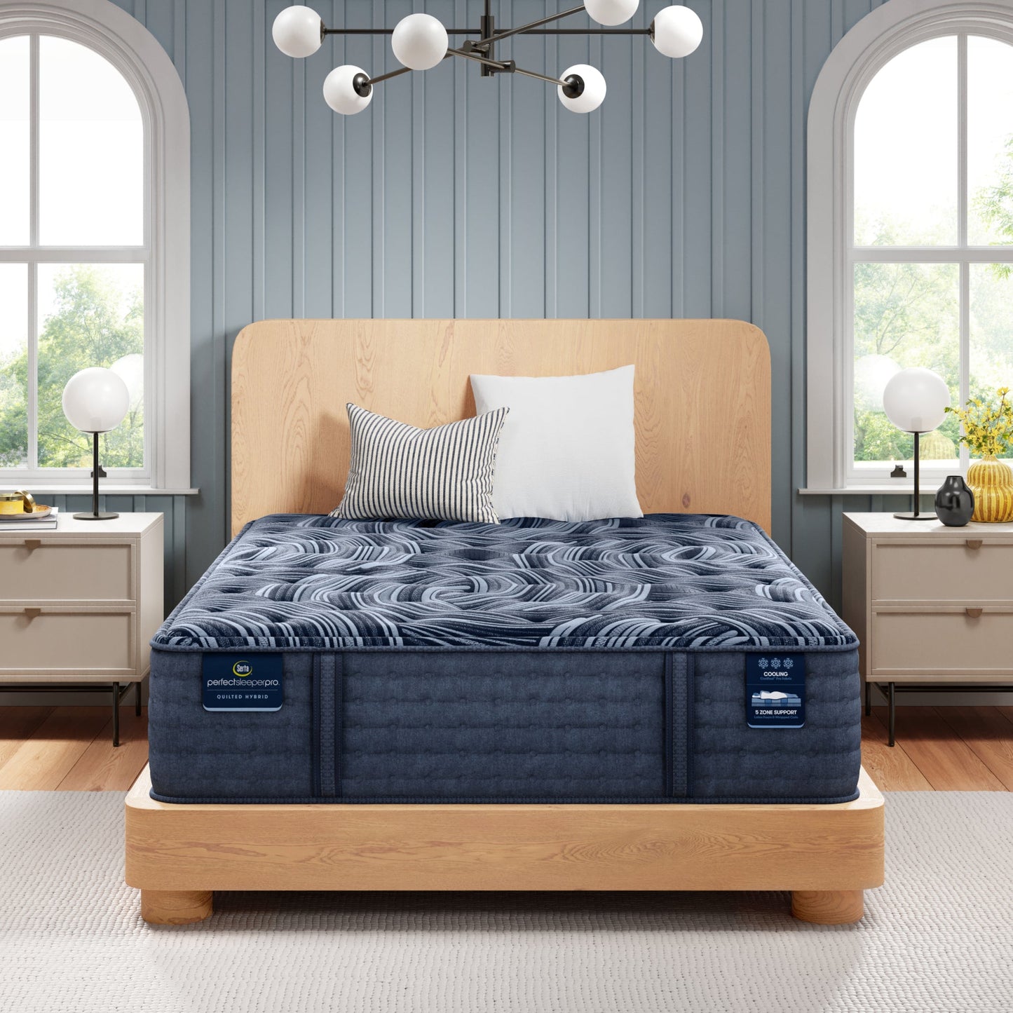 New Paris Perfect Sleeper Pro mattress bedroom image