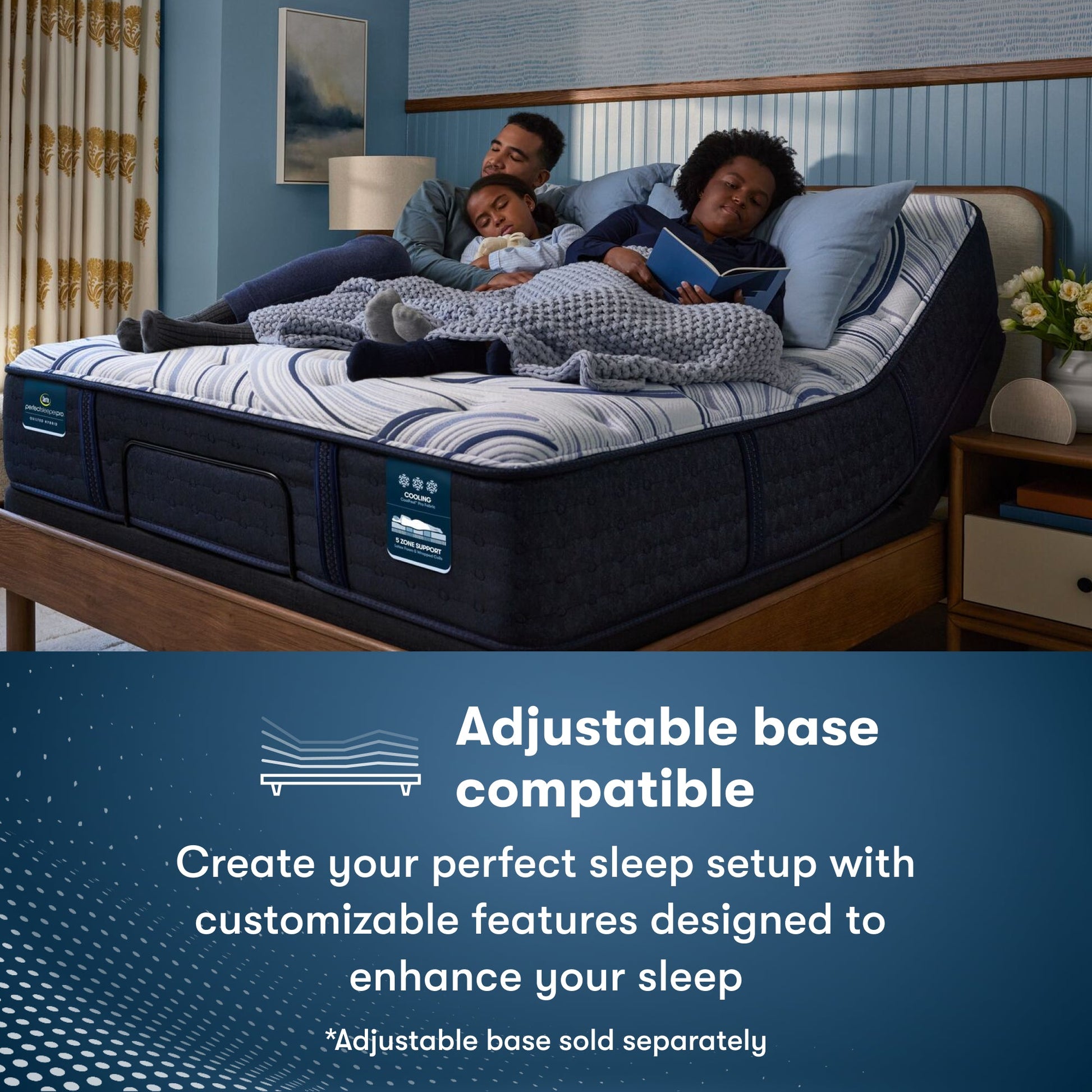 Hampton Perfect Sleeper Pro adjustable base compatibility