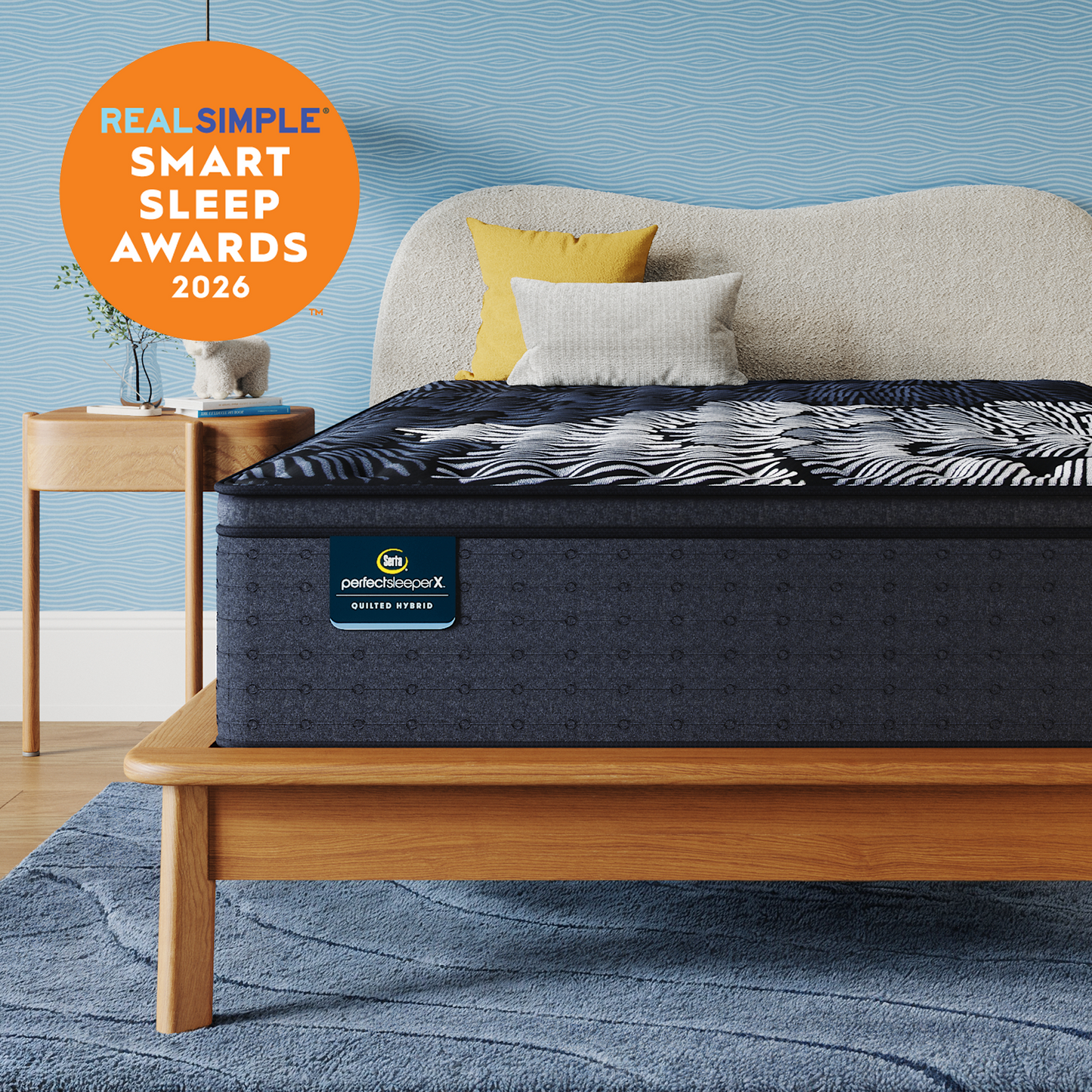 Serta Max Medium Perfect Sleeper X mattress construction and layer diagram