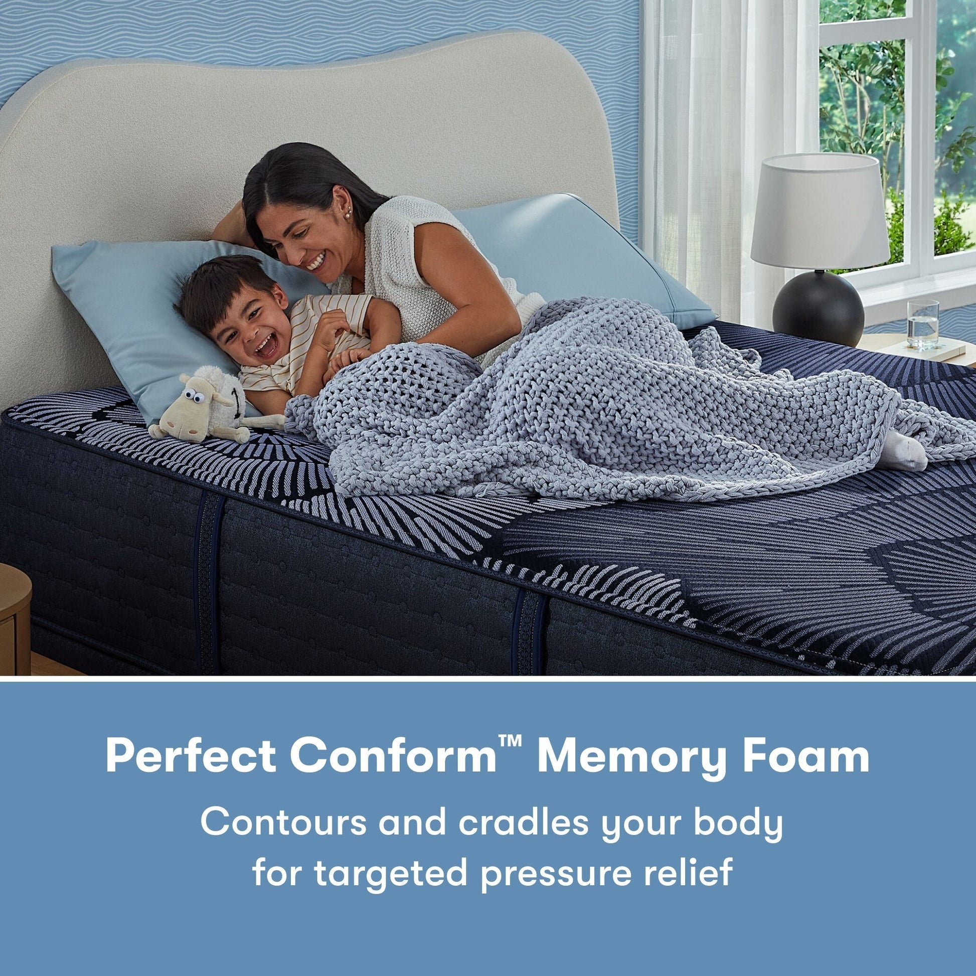 Serta Prescott Medium Firm Perfect Sleeper X mattress construction and layer diagram