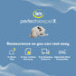 Serta Prescott Medium Firm Perfect Sleeper X mattress feature and certification graphic