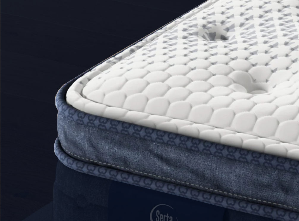 Serta Max Firm Pillow Top Perfect Sleeper X pillow-top construction graphic