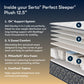 Cascade Ridge Plush - exploded comfort-layer construction diagram